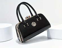 Load image into Gallery viewer, Vintage Elegant Handbag - Dazzling Rhinestone Embellishment