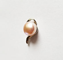 将图片加载到图库查看器,HAPPY000064 PP   9mm Freshwater Pearl Pendant (Purple and pink colors)