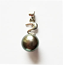 将图片加载到图库查看器,HAPPY000065 PP   9mm Freshwater Pearl Pendant (Black and white colors)