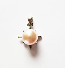 将图片加载到图库查看器,HAPPY000066 PP   9mm Freshwater Pearl Pendant (Pink and white colors)