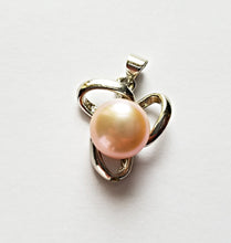 将图片加载到图库查看器,HAPPY000068 PP   9mm Freshwater Pearl Pendant (Pink and purple colors)