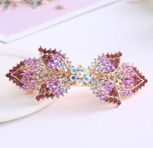 Load image into Gallery viewer, HAPPY00000 20 LC - B   9.5X3.5cm Bowknot Shape Hair Clip (Blue, red, pink, and purple colors)