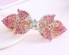 Load image into Gallery viewer, HAPPY00000 20 LC - B   9.5X3.5cm Bowknot Shape Hair Clip (Blue, red, pink, and purple colors)