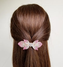 Load image into Gallery viewer, HAPPY00000 20 LC - B   9.5X3.5cm Bowknot Shape Hair Clip (Blue, red, pink, and purple colors)