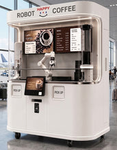 将图片加载到图库查看器，Robot Coffee Vending Machine