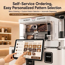 将图片加载到图库查看器，Robot Coffee Vending Machine