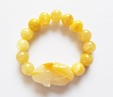 HAPPY000047 JB - Y   12-13mm Jade Bracelet