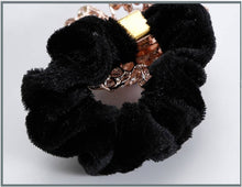 将图片加载到图库查看器，HAPPY00000 26 PB - F   6cm Flower Shape Pleuche Band (Blue)