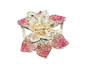 HAPPY000008 HC - B   Midium Butterfly Hair claw  3.7 X 3.7 CM
