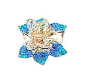 HAPPY000008 HC - B   Midium Butterfly Hair claw  3.7 X 3.7 CM